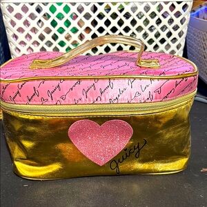 Juicy Couture Pink and Gold Women's Bag